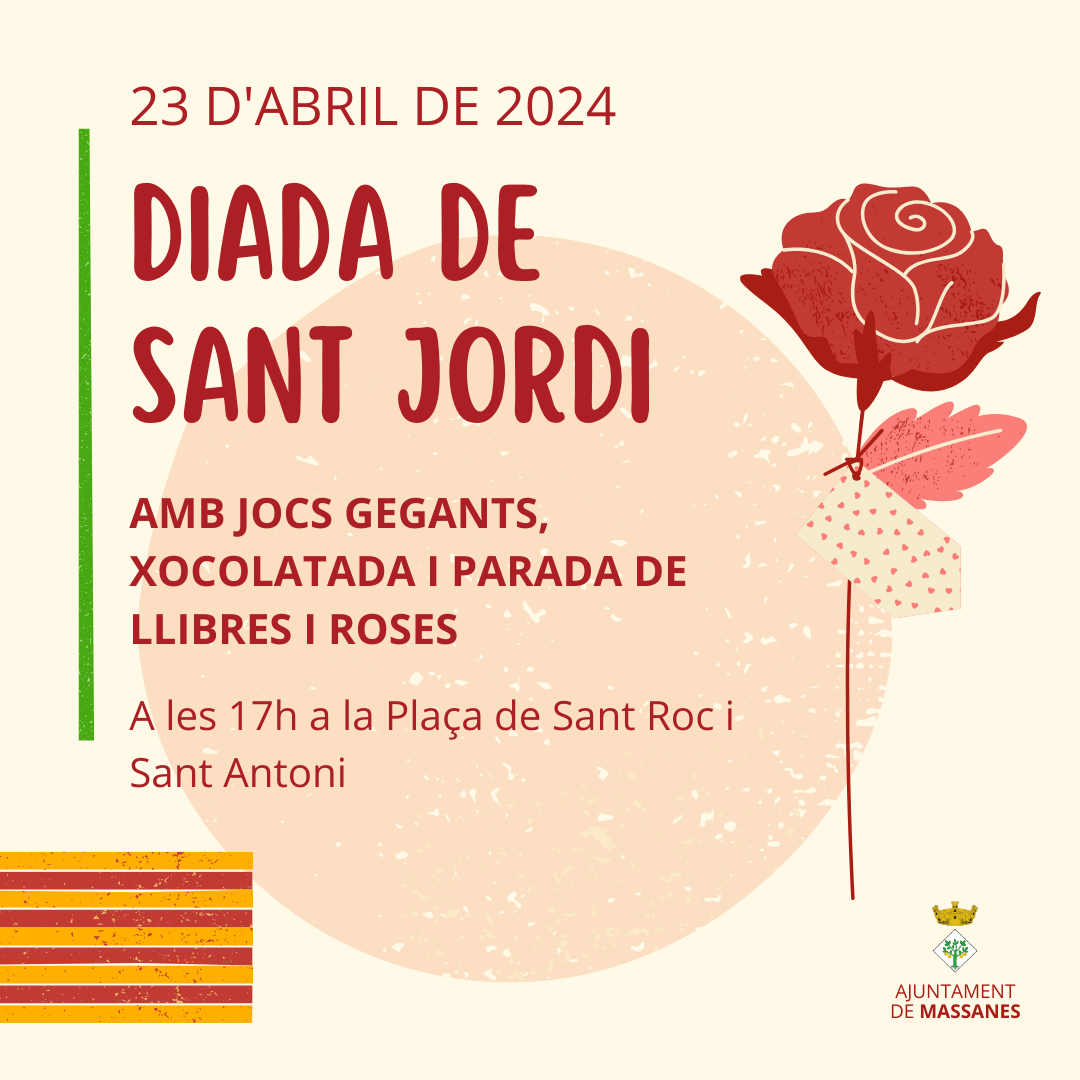 Diada de Sant Jordi a Massanes